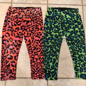 Capri leggings 2 pairs Victoria’s challenge XS